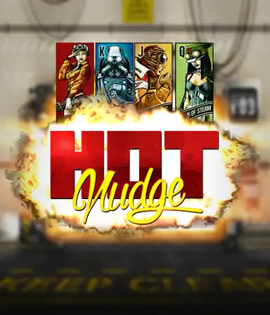 Step into the mechanical world of Hot Nudge Slot by Nolimit City, highlighting rich visuals of gears, levers, and steam engines. Experience the excitement of nudging reels for enhanced payouts, along with striking symbols like steam punk heroes and heroines. A unique approach to slots, perfect for those who love innovative game mechanics.