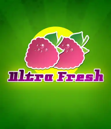 A vibrant display of Ultra Fresh slot game by Endorphina featuring juicy fruits. This image shows the 3-reel structure and vibrant fruit symbols, including lemons, cherries, and watermelons, creating a refreshing gaming experience. The game's minimalist design enhances its classic appeal, attractive for both all kinds of players.